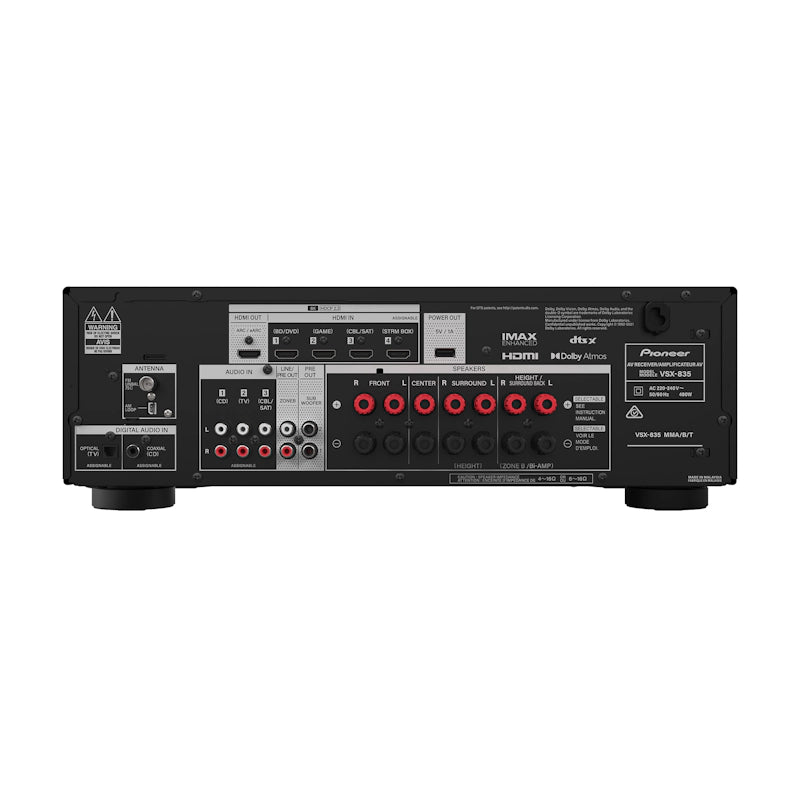 Pioneer VSX-835  7.2 Channel AVR