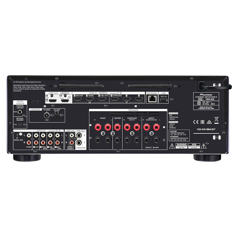 Pioneer VSX-935 7.2 Channel AVR